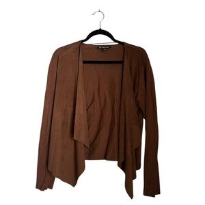 INC International Concepts Chocolate Cardigan